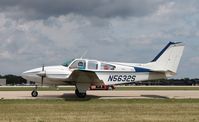 N5632S @ KOSH - Beech C55 - by Mark Pasqualino
