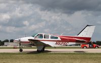 N52SC @ KOSH - Beech B55 - by Mark Pasqualino