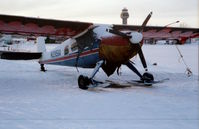 N295BA - 1969  H-295 c/n1409	damaged beyond repair, also registered as N905TA, C-FFIH - by Doug Johnson