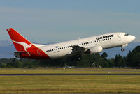 ZK-JNH @ NZCH - away on a short hop to WLG - by Bill Mallinson