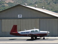 N6978V @ SZP - 1976 Mooney M20C RANGER, Lycoming O&VO-360 180 Hp - by Doug Robertson