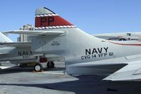 141702 - Grumman F9F-8P Cougar on the flight deck of the USS Midway Museum, San Diego CA