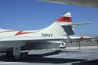 141702 - Grumman F9F-8P Cougar on the flight deck of the USS Midway Museum, San Diego CA