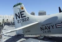 127922 - Douglas AD-6 (A-1H) Skyraider - built as AD-4W, then converted to the present shape - on the flight deck of the USS Midway Museum, San Diego CA - by Ingo Warnecke