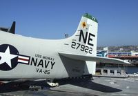 127922 - Douglas AD-6 (A-1H) Skyraider - built as AD-4W, then converted to the present shape - on the flight deck of the USS Midway Museum, San Diego CA - by Ingo Warnecke