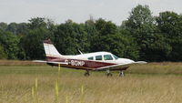 G-BOMP @ EGLG - G-BOMP at Panhsanger Airfield