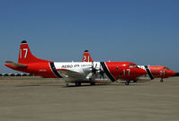 N917AU @ KMCC - Tanker 17 sits at McClellen