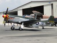 N7715C @ CNO - Parked and cooling down before being moved to hanger at Plane's Of Fame - by Helicopterfriend