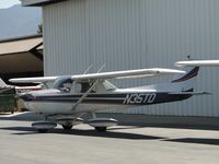N35TD @ AJO - Parked next to the hanger - by Helicopterfriend