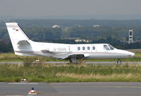 D-ISSS @ EDLW - FAI rent-a-jet / Taxiing out to Runway 24