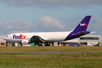 N651FE @ CYOW - Named DIANE KATHEEN, after a short stay is seen heading towards rwy 7 for departure. - by Dirk Fierens