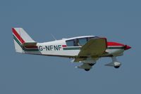 G-NFNF @ X3CX - Landing at Northrepps. - by Graham Reeve