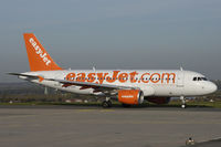 G-EZNC @ EDLW - easyJet / Taxiing in to apron.