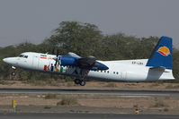 EP-LBV @ OMSJ - Kish Air Fokker 50 - by Dietmar Schreiber - VAP