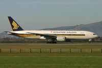 9V-SVN @ NZCH - taxi to A& on 02 for return to SIN - by Bill Mallinson