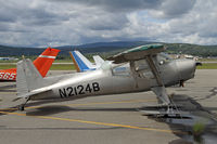 N2124B @ PAFA - A Luscombe on skis?  Sweet!!! - by Duncan Kirk