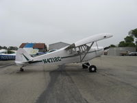 N4712C @ SZP - 1947 Piper PA-12 SUPER CRUISER, Lycoming O-235 108 Hp, Booster tips, with apt N number - by Doug Robertson
