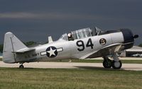 N796WM @ KOSH - North American AT-6D - by Mark Pasqualino