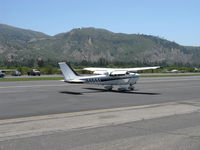 N84644 @ SZP - 1969 Cessna 172K, Lycoming O-320-E2D 150 Hp, taxi off the active - by Doug Robertson