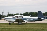 N252FA @ KOSH - Mooney M20K - by Mark Pasqualino