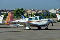 N61MF @ LESB - Mooney M.20J Model 201 [24-0847] Palma - Son Bonet~EC 17/09/2004. This was written off at Fairoaks  Surrey UK 08/05/2005. - by Ray Barber