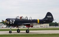 N1157D @ KOSH - YAK-52 - by Mark Pasqualino