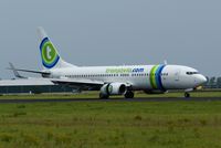 PH-HZX @ EHAM - Just after landing on the Polderbaan. - by Jan Bekker
