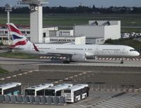 F-GPEK @ LFPO - F-GPEK spent her first 13 years serving BA as G-BPEK and moved across the Channel in 2008. Named Lauren, the 757 gained her french naturalization in 2010