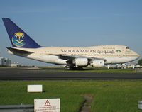 HZ-AIF @ LFPG - India-Foxtrott provided with a nice way to close July 2011