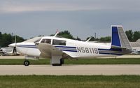 N58119 @ KOSH - Mooney M20J