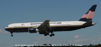 N764NA @ BWI - on final to BWI 33L