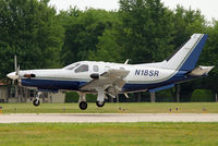 N18SR @ OSH - 2000 Socata TBM 700, c/n: 161 landing at 2011 Oshkosh - by Terry Fletcher