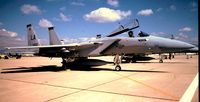 76-0110 @ LUF - F-15A, Tail #76-0110, of the 405th TTW, 555th TFTS, Luke AFB, AZ. This Aircraft served as the 405th TTW Flagship from the mid to late 1980's, when I served as her DCC. - by Ralph E. Becker, Jr.