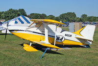 N452JH @ OSH - Fk-lightplanes Sp Zoo FK12 COMET, c/n: 012-094 on display at 2011 Oshkosh Static Park - by Terry Fletcher