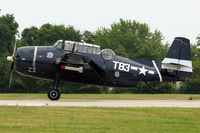 N81865 @ OSH - 1945 Grumman TBM-3E, c/n: 5632 ex Bu85632
at 2011 Oshkosh - by Terry Fletcher