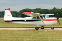 N707MG @ OSH - 1959 Cessna 182B, c/n: 52073 at 2011 Oshkosh - by Terry Fletcher