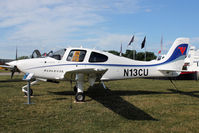N13CU @ OSH - Cirrus Design Corp SR20, c/n: 2092 in Static Display at 2011 Oshkosh - by Terry Fletcher