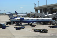 N502MJ @ DFW - United Express at the gate - DFW Airport