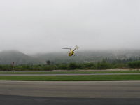N7523T @ SZP - 2004 Robinson R44 RAVEN II, Lycoming IO-540 derated to 245 Hp for 5 minutes, 205 Hp continuous, departure - by Doug Robertson