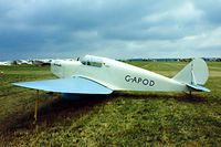 G-APOD @ EGBG - Tipsy Belfair [536] Leicester~G 08/07/1979. Taken from a slide. - by Ray Barber