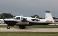 N1151V @ KOSH - Mooney M20J