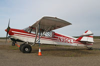 N35CL - Parked on the GA ramp at one of the two airports in Nome....population 3500! - by Duncan Kirk