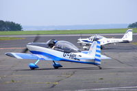 G-HILZ @ EGNT - RV8tors display team - by Chris Hall