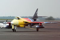 G-PSST @ EGNT - Miss demeamour returning after its display at the Sunderland Airshow - by Chris Hall