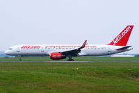 G-LSAK @ EGNT - Jet2 - by Chris Hall