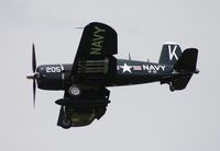 N240CF @ YIP - F4U Corsair