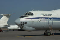ER-IBL @ OMSJ - Juba Air Cargo Ilyushin 76