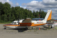 N623FS @ TKA - Early Aero Commander 560 - by Duncan Kirk