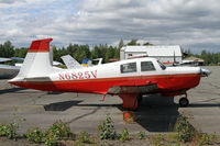 N6825V @ TKA - Resident Mooney - by Duncan Kirk