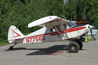 N7756D @ TKA - Visiting PA-22 - by Duncan Kirk